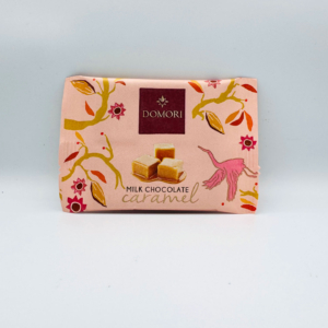 Tavoletta Domori To Go cioccolato al latte e caramello - 25g
