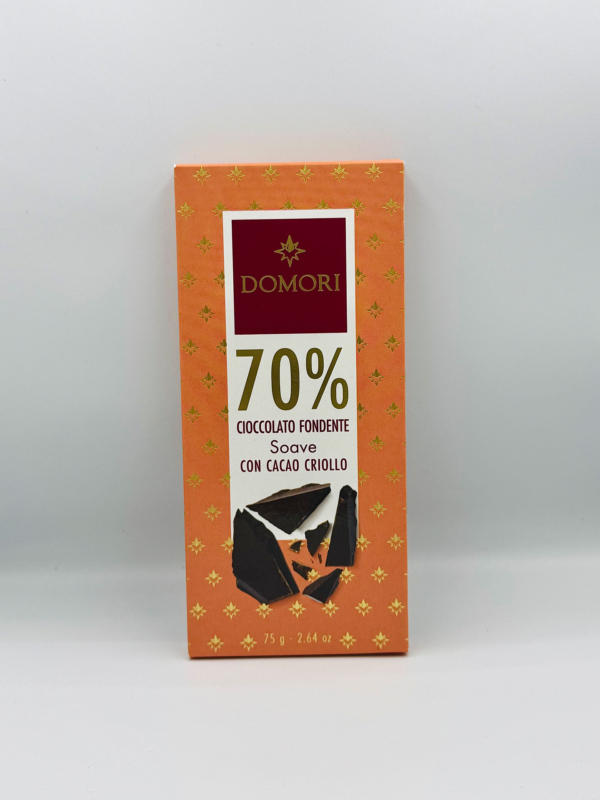 Tavoletta Cioccolato fondente Criollo 70% - 75g